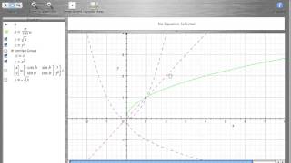 Graphing Square Root Functions - The Parent Function - Apple Grapher