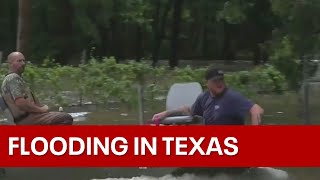 Evacuations underway in Texas due to flooding