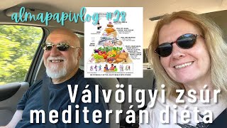 Belecsöppentünk egy fesztiválba | régi-új őrület: a mediterrán diéta | almapapivlog #28