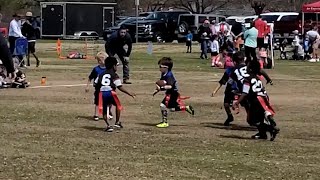 2021.03.21 Gm1 Stars vs Ducks - Luke TD Highlights - 2 TDs and Team MVP Award