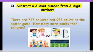 zoom Subtracting3 digit number from 3 digit number