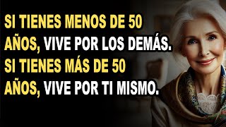 Vivir para los demás antes de los 50, vivir para ti mismo después