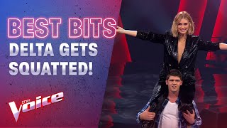The Blind Auditions: Delta Goodrem Gets Squatted | The Voice Australia 2020