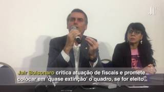 Bolsonaro colocará em quase extinção fiscais