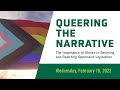 Webinar: Queering the Narrative | David C. Anchin Center for the Advancement of Teaching