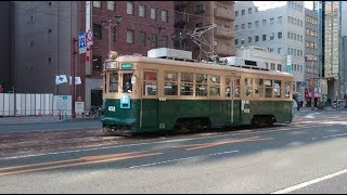 広島電鉄650形652号 回送 中電前〜市役所前