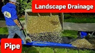 Best Landscape Drainage Pipe, Yard Drainage Pipe,  French Drain Drainage Pipe [ Explained ]