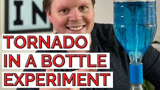 Tornado in a Bottle Experiment | Fun Weather Science Experiment For Kids