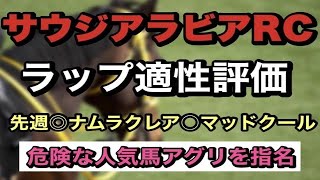 【  データ・ラップ適性】サウジアラビアRC　2023 予想 黄金データに該当した馬は？あの人気馬がまさかの評価？【中央競馬予想】