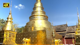 Beautiful Chiang Mai Temple Tour | Wat Phra Singh in Chiang Mai Old City - Thailand Travel 2023