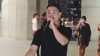 Unbelievable Beatboxing by Voltak | Street Performance at Darling Harbour