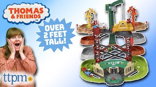 THOMAS & FRIENDS! Trains & Cranes Super Tower from Fisher-Price Review!