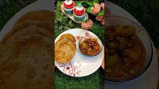 Bhandara style Aloo chana   #shorts