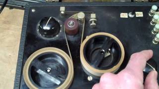 Instructograph Morse Code Trainer Demo - 1947