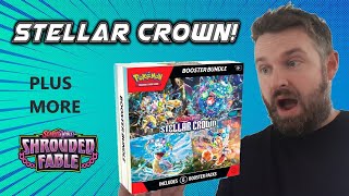 👑 STELLAR CROWN! 👑 + 🐸 Greninja EX! 🐸 Pokemon TCG card opening