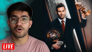 BALLON DOR 2023 CEREMONY LIVE WATCHALONG | Messi 8th Ballon D'or