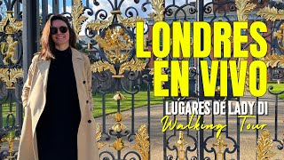 TOUR EN VIVO POR LONDRES: EL BARRIO DE LADY DI | Kensington | LUGARES FAVORITOS Y CALLES ESCONDIDAS