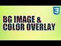 Add Image Background with Multicolor Gradient Colors to Text | CSS Background with Image & Gradient