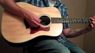 Taylor 210e acoustic demo