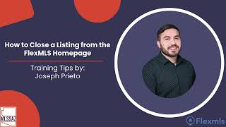 How to Close a Listing from the FlexMLS Homepage | MLSSAZ
