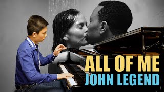 John Legend All of Me Piano Cover | Cole Lam 14 Years Old
