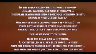 Judge Dredd 1995 Intro