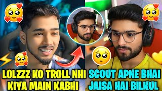 SCOUT TROLL LOLZZZ 😳 SCOUT REPLY❓ LOLZZZ ON SCOUT 🤔 REACT ON BAD PERFORMANCE 🥲 | GODL