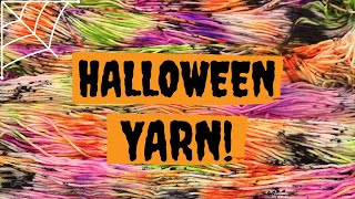 Dyepot Weekly #238 - Electric Halloween Yarn; Dyeing a Halloween Colorway with Fluorescent Acid Dyes