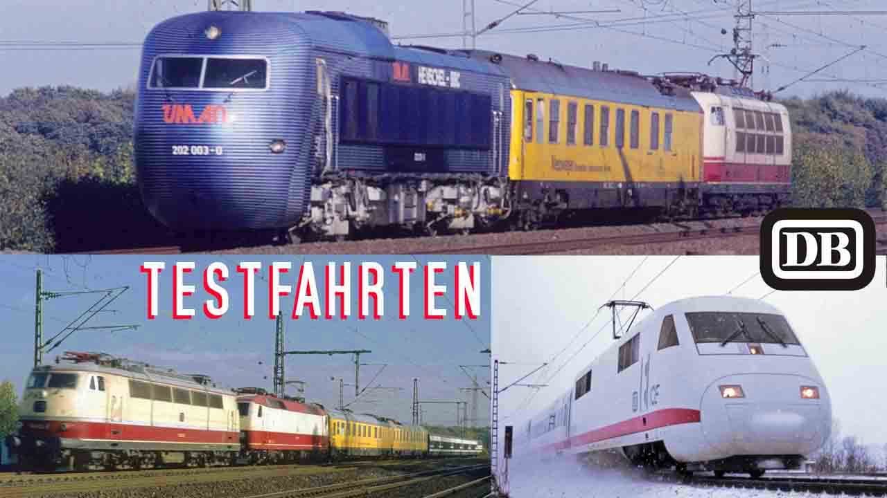 Die Teststrecke Gleich Nebenan - Mit Der Schnellen Bundesbahn Per Du ...