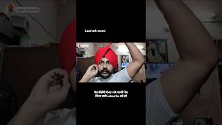 last larh morni #shorts #viral #trending #pagg #turban #turbanators #wattanwalipagg #dastaar #reels