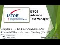 ISTQB Test Manager | 2.3.1 Risk-Based Testing (Part-3) | Risk Mitigation | ISTQB Tutorials