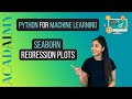 Seaborn Regression Plots | Seaborn Python Machine Learning