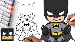 How To Draw Batman | Step by Step Tutorial
