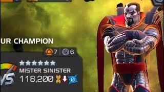 Act 8.1.3 Mr Sinster Boss Easy Solo || MCOC