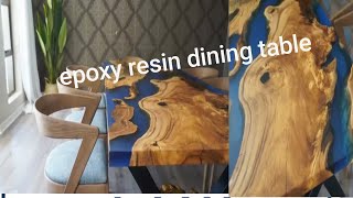 Built an Epoxy Resin Dining Table – The Ultimate DIY Project!