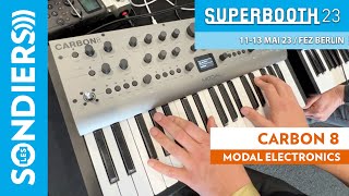 MODAL ELECTRONICS CARBON 8 : Synthé à 33 filtres et morphing