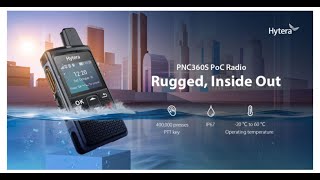 Radio PNC360S El equipo POC Hytera Mejor de su clase