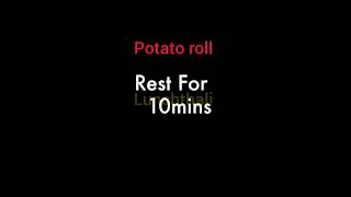 potato roll | Aloo roll | Aloo kachori |#cooking #fastfood #shorts #lunchthali ,viral cooking recipe