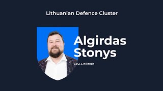 Presentation: “Lithuanian Defence Cluster”