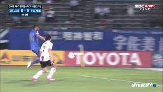 FC서울 김치우 - 필사의 골라인 클리어링ㅣKim Chiwoo - Super Goal Line Clearance in ACL Round of 16 (2015)