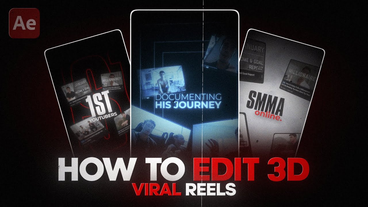 How To Make Viral Reel Edits After Effects Youtube