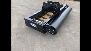 2.5m grading beam c/w roller