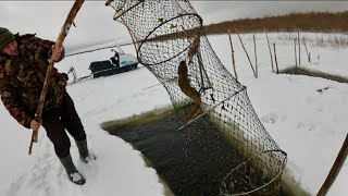 Рыбалка на фитили на севере / Выживаем в деревне / Заготовка дров