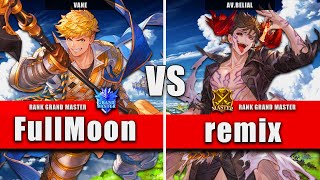 GBVSR ▰ FullMoon (Vane) VS remix. (Av.Belial) | High Level Gameplay