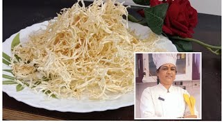 वर्षभर टिकेल असा खास पद्धतीने तयार केलेला बटाट्याचा कीस सुगंधारेसिपी maharashtra recipe