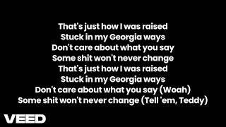 Quavo, Luke Bryan \u0026 Teddy Swims - Georgia Ways (Official Lyrics Video)