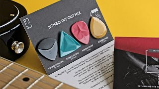 How much difference can a guitar pick really make? Introducing Rombo Picks