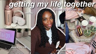 Getting My Life Together シ winter arc, productive, motivation, friends \u0026 family (Vlogmas Day 2)