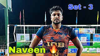 Naveen ￼Jacob 🔥 IOB Chennai Vs Indian Bank 🏦 Set - 3 | 4K HD 😍 Chennai “A” Division