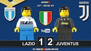 Lazio vs Juventus 1-2 • Serie A 2018/19 • Sintesi 27/01/2019 • All Goal Highlights Lego Football
